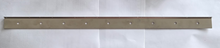 Indlæs billede til gallerivisning Mur-wireskinne 463 mm skinne m. 10 wire huller