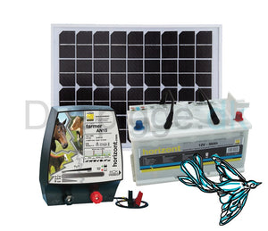 Elektrisk hegn farmer N15 med batteri og solcelle